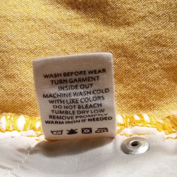 Artisan NY gold jeans size 14 - Picture 8 of 11